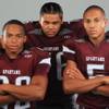 Photo: Cimarron Memorial football players Justin Davis, A Photo: Cimarron Memorial football players Justin Davis, A