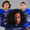Photo: Basic football players Anthony Owens, Mike Roberts Photo: Basic football players Anthony Owens, Mike Roberts