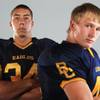 Photo: Boulder City football players Michael Kelso and D. Photo: Boulder City football players Michael Kelso and D.