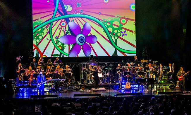 "The Symphonic Rock Show," featuring Brody Dolyniuk, a band and 25 orchestral musicians, at Reynolds Hall in the Smith Center for the Performing Arts on Friday, Aug. 24, 2012.