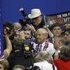 Photo: Rep. Ron Paul, R-Texas, arrives on the convention Photo: Rep. Ron Paul, R-Texas, arrives on the convention