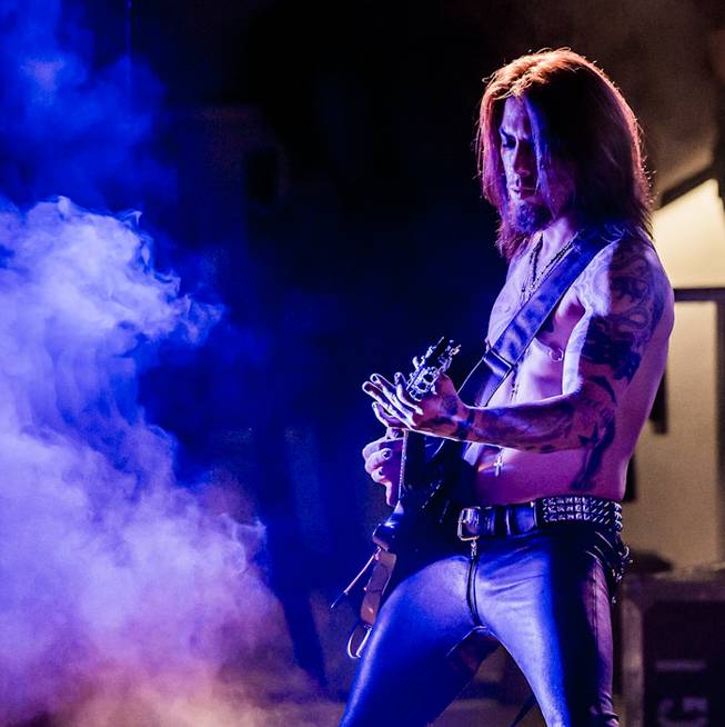 Jane's Addiction performs at Boulevard Pool in the Cosmopolitan of Las Vegas on Friday, Sept. 7, 2012.