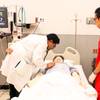 Photo: Dr. Attaf Dawood, a resident, and UNLV nursing stu Photo: Dr. Attaf Dawood, a resident, and UNLV nursing stu