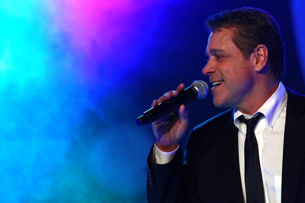 Crooner Mark OToole performs at Vinyl at the Hard Rock Saturday, Oct. 6, 2012.