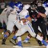 Photo: Gator runner Gio Hernandez turns the corner and lo Photo: Gator runner Gio Hernandez turns the corner and lo