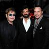 Sir Elton John, Simon Hammerstein and David Furnish at the grand opening of Hammerstein's the Act and Furnish's 50th birthday celebration hosted by John at the Palazzo on Saturday, Oct. 27, 2012.
Sir Elton John, Simon Hammerstein and David Furnish at the grand opening of Hammerstein's the Act and Furnish's 50th birthday celebration hosted by John at the Palazzo on Saturday, Oct. 27, 2012.