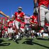 The UNLV Rebels take the field for their game against New Mexico at Sam Boyd Stadium on Saturday, Nov. 3, 2012. The UNLV Rebels take the field for their game against New Mexico at Sam Boyd Stadium on Saturday, Nov. 3, 2012.