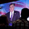 Photo: Mitt Romney supporters watch Romney give his conce Photo: Mitt Romney supporters watch Romney give his conce