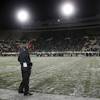 UNLV head coach Bobby Hauck reacts as his team fails to convert on a third-down play in the red zone against Colorado State in the fourth quarter of Colorado State's 33-11 victory in an NCAA college football game in Fort Collins, Colo., Nov. 10, 2012. UNLV head coach Bobby Hauck reacts as his team fails to convert on a third-down play in the red zone against Colorado State in the fourth quarter of Colorado State's 33-11 victory in an NCAA college football game in Fort Collins, Colo., Nov. 10, 2012.