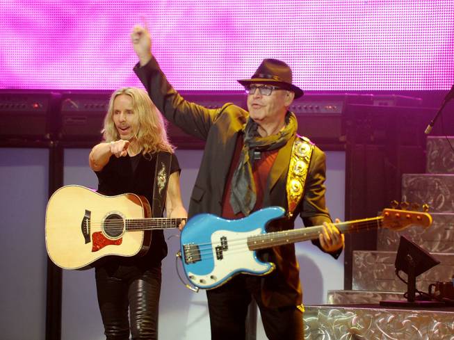 Styx at the Pearl at the Palms on Friday, Nov. 16, 2012.