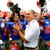 Photo: Bishop Gorman High football coach Tony Sanchez and Photo: Bishop Gorman High football coach Tony Sanchez and
