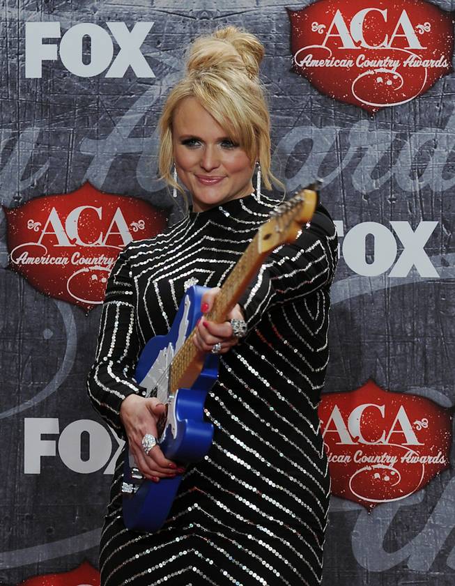 Miranda Lambert at the 2012 American Country Awards at Mandalay Bay on Monday, Dec. 10, 2012.