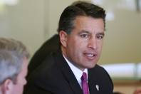 Nevada Governor Brian Sandoval speaks to the Las Vegas Sun editorial board Wednesday, Dec. 12, 2012.