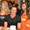 Photo: Ryan Lochte and Hooters Girls at Hooters Casino Ho Photo: Ryan Lochte and Hooters Girls at Hooters Casino Ho