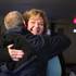 CEO Kelly DeGuzman hugs a resident at New Vista Ranch in Las Vegas on Monday, January 7, 2013.
