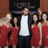 Grammy Award-winning DJ Afrojack with "Le Reve -- the Dream" cast members at the Wynn. Grammy Award-winning DJ Afrojack with "Le Reve -- the Dream" cast members at the Wynn.