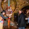 Carlos Santana, left, Dale Evers and Paul Reed Smith at the House of Blues unveiling of "Wings of Legend," a 13-foot guitar sculpture by Dale Evers, commemorating the return of Carlos Santana's 2013 residency, Wednesday, Jan. 16, 2013. Carlos Santana, left, Dale Evers and Paul Reed Smith at the House of Blues unveiling of "Wings of Legend," a 13-foot guitar sculpture by Dale Evers, commemorating the return of Carlos Santana's 2013 residency, Wednesday, Jan. 16, 2013.