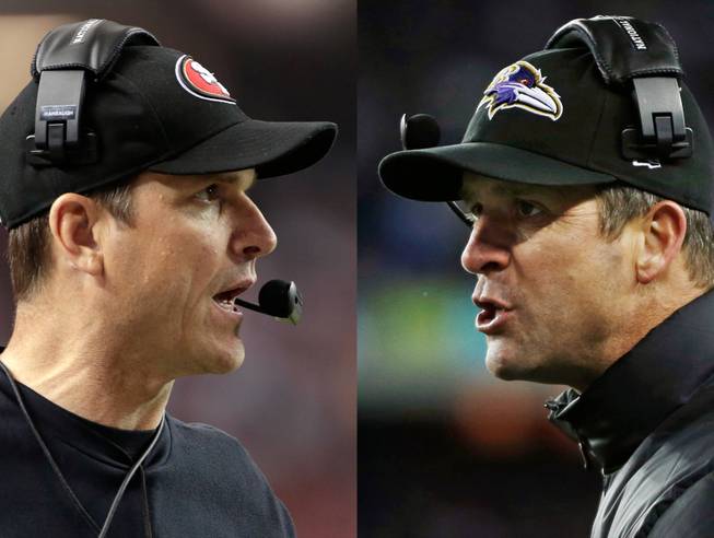 Super Bowl — Harbaugh brothers Super Bowl — Harbaugh brothers
