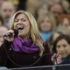 Photo: Singer Kelly Clarkson performs at the ceremonial s Photo: Singer Kelly Clarkson performs at the ceremonial s