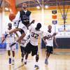 Photo: Desert Pines Julian Jacobs drives to the basket du Photo: Desert Pines Julian Jacobs drives to the basket du