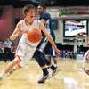 Photo: Bishop Gorman's Stephen Zimmerman drives past Cent Photo: Bishop Gorman's Stephen Zimmerman drives past Cent