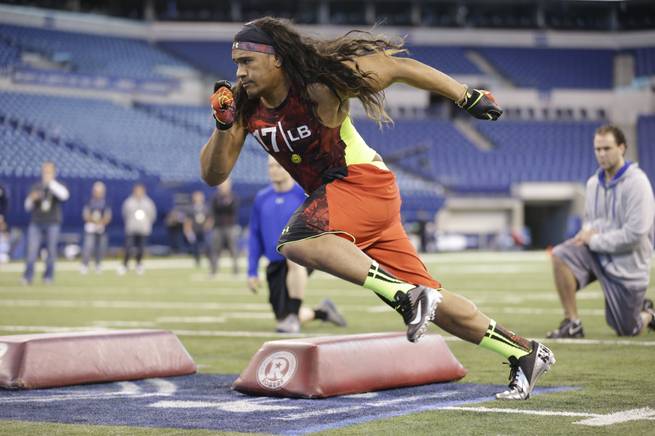 Former Rebel linebacker fares well at NFL scouting combine