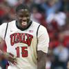 UNLV forward Anthony Bennett celebrates his 3-pointer against Boise State at the Thomas & Mack Center on Tuesday, March 5, 2013. UNLV forward Anthony Bennett celebrates his 3-pointer against Boise State at the Thomas & Mack Center on Tuesday, March 5, 2013.