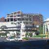 The Colosseum at Caesars Palace under construction. The Colosseum at Caesars Palace under construction.