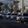 Photo: Taxis are seen queued up at McCarran International Photo: Taxis are seen queued up at McCarran International