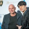Guy Laliberte and Criss Angel arrive on the blue carpet for Cirque du Soleil's "One Night for One Drop" at Hyde Bellagio on Friday, March 22, 2013. Guy Laliberte and Criss Angel arrive on the blue carpet for Cirque du Soleil's "One Night for One Drop" at Hyde Bellagio on Friday, March 22, 2013.