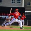 UNLV junior Buddy Borden pitches against New Mexico on Saturday, March 16, at Earl E. Wilson Stadium. The Rebels would go on to win 8-7, one of only three victories in the last two weeks after a 14-3 start to the season. UNLV junior Buddy Borden pitches against New Mexico on Saturday, March 16, at Earl E. Wilson Stadium. The Rebels would go on to win 8-7, one of only three victories in the last two weeks after a 14-3 start to the season.