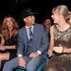 Faith Hill, Tim McGraw and Taylor Swift at the 2013 Academy of Country Music Awards at MGM Grand Garden Arena on Sunday, April 7, 2013. Faith Hill, Tim McGraw and Taylor Swift at the 2013 Academy of Country Music Awards at MGM Grand Garden Arena on Sunday, April 7, 2013.