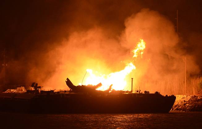 Barge Explosion Barge Explosion