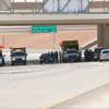 Photo: Authorities shut down the westbound lanes of Inter Photo: Authorities shut down the westbound lanes of Inter
