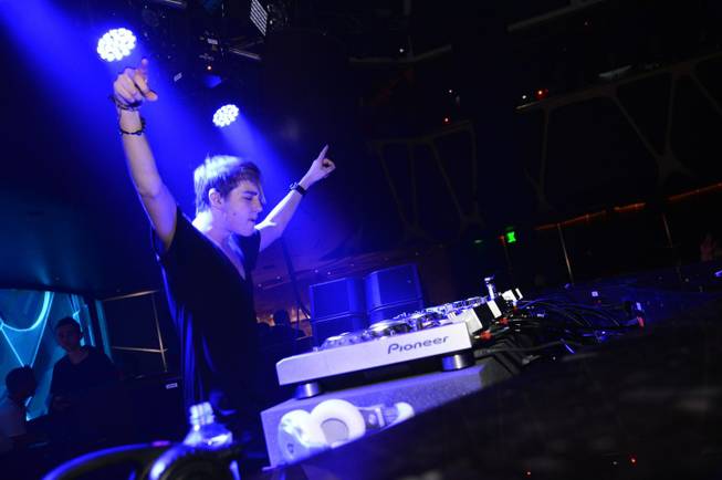 DJ Danny Avila at Hakkasan Las Vegas in MGM Grand on Sunday, May 5, 2013.