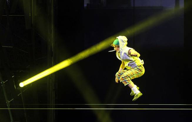 Cirque du Soleil's "Michael Jackson One" at Mandalay Bay on Tuesday, May 7, 2013.