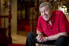 Jerry Lewis poses for a portrait in his Las Vegas home Wednesday, May 8, 2013. Jerry Lewis poses for a portrait in his Las Vegas home Wednesday, May 8, 2013.