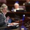 Photo: U.S. Rep. Dina Titus, D-Nevada, speaks to a joint Photo: U.S. Rep. Dina Titus, D-Nevada, speaks to a joint