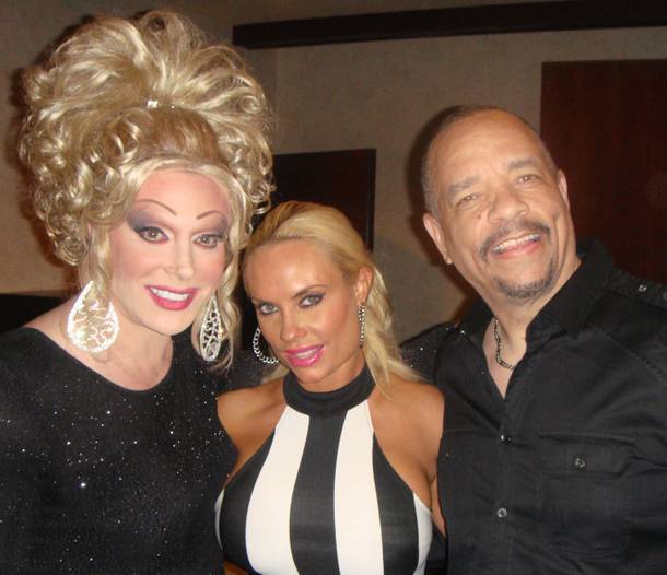 Frank Marino, Coco Austin and Ice-T at Marino's