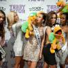 Miss USA contestants play with Winston the Turtle puppets prior to the Terry Fator: The Voice of Entertainment show at the Mirage in Las Vegas, Nevada on Monday, June 10, 2013. Miss USA contestants play with Winston the Turtle puppets prior to the Terry Fator: The Voice of Entertainment show at the Mirage in Las Vegas, Nevada on Monday, June 10, 2013.
