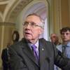 Photo: Senate Majority Leader Harry Reid speaks with repo Photo: Senate Majority Leader Harry Reid speaks with repo