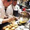 Owner and executive chef Shawn McClain, left, and executive chef Richard Camarota prepare the wood-fired clams with Linguica sausage at Five50 Pizza Bar on Tuesday, July 9, 2013, in Aria at CityCenter in Las Vegas. Owner and executive chef Shawn McClain, left, and executive chef Richard Camarota prepare the wood-fired clams with Linguica sausage at Five50 Pizza Bar on Tuesday, July 9, 2013, in Aria at CityCenter in Las Vegas.