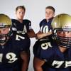 Photo: Foothill High football players, front (left to rig Photo: Foothill High football players, front (left to rig