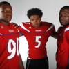 Photo: Valley High football players (from left) Noble Hal Photo: Valley High football players (from left) Noble Hal