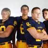 Photo: Boulder City High football players, from left, Dil Photo: Boulder City High football players, from left, Dil