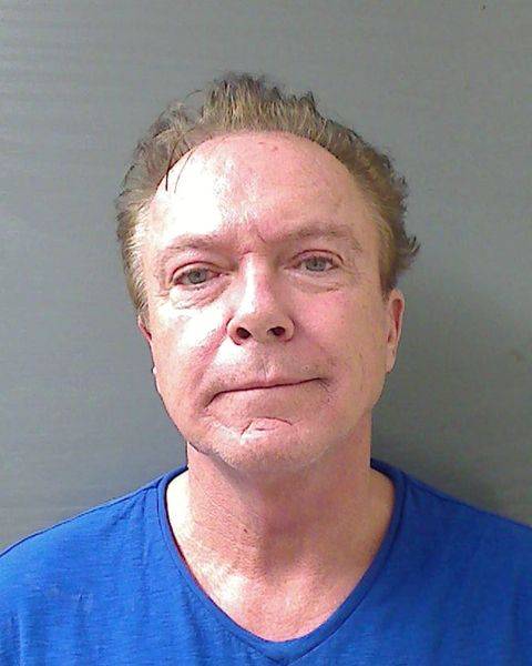 This Wednesday, Aug. 21, 2013, booking mug released by the Schodack (NY) Police Department shows actor-singer David Cassidy. Cassidy, best known for his role as Keith Partridge on "The Partridge Family," is free on $2,500 bail after being charged with felony driving while intoxicated in upstate New York.