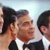 Alfonso Cuaron, Sandra Bullock, George Clooney and Jonas Cuaron arrive on the red carpet for the screening of "Gravity" at the 70th Venice Film Festival on Wednesday, Aug. 28, 2013, in Venice, Italy. Alfonso Cuaron, Sandra Bullock, George Clooney and Jonas Cuaron arrive on the red carpet for the screening of "Gravity" at the 70th Venice Film Festival on Wednesday, Aug. 28, 2013, in Venice, Italy.