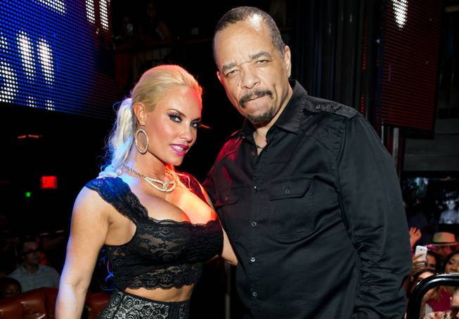 Coco Austin and Ice-T host the "Peepshow" after-party at Body English in the Hard Rock Hotel early Monday, Sept. 2, 2013.