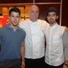 Nick Jonas, chef Enzo Febbraro and Joe Jonas at Allegro in Wynn Las Vegas on Monday, Sept. 16, 2013. Nick Jonas, chef Enzo Febbraro and Joe Jonas at Allegro in Wynn Las Vegas on Monday, Sept. 16, 2013.