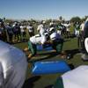Rancho football players take part in a drill during practice Tuesday, Sept. 24, 2013. Rancho football players take part in a drill during practice Tuesday, Sept. 24, 2013.